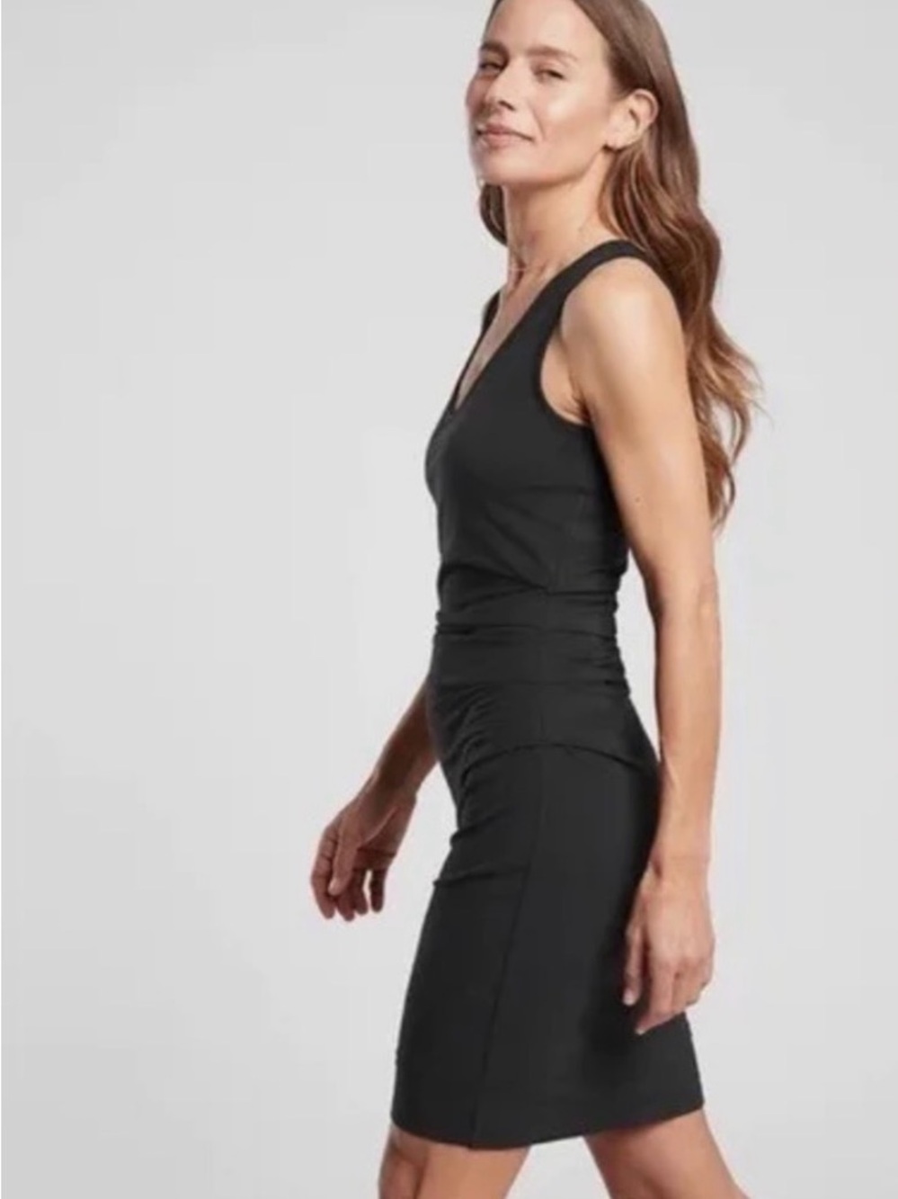 Athleta Black Della Dress Med